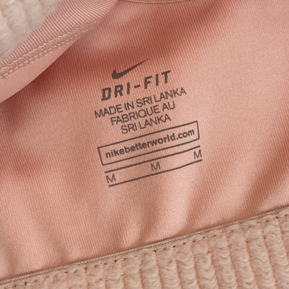 Nike Pink Sport Bra Size Medium - Picture 6 of 8